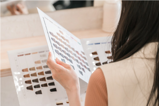 美容室エッジのカラー