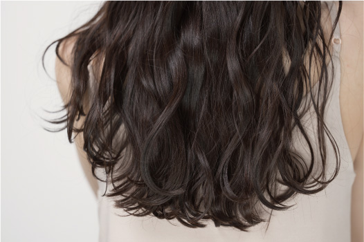 美容室エッジのパーマ